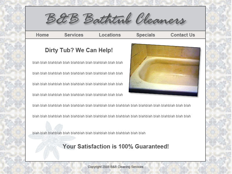 B&B Bathtub Cleaners